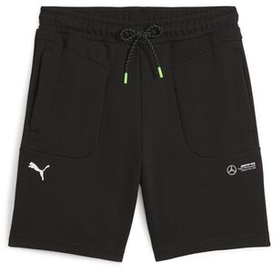 Puma MERCEDES-AMG PETRONAS F1 ESSENTIALS SHORTS Férfi rövidnadrág, fekete, méret kép