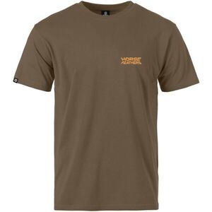 Horsefeathers CARMY T-SHIRT Férfi póló, barna, méret kép