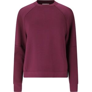 ATHLECIA JACEY W CREW NECK Női sportpulóver, bordó, méret kép
