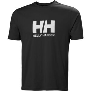 Helly Hansen Helly Hansen HH LOGO T-SHIRT 3.0 Férfi pamut póló, fekete, méret 4XL kép