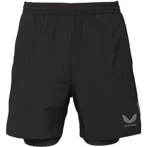 CASTORE FLOW 2-IN-1 SHORT Férfi sport rövidnadrág, fekete, méret kép