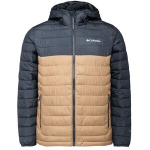 Columbia POWDER LITE HOODED JACKET Férfi télikabát, barna, méret kép
