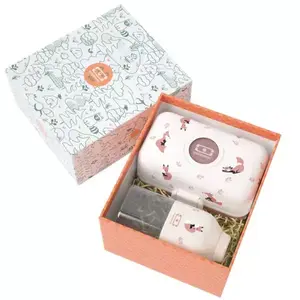 MONBENTO TRESOR + POSITIVE S 330 ML Ajándékszett, lazac, méret kép