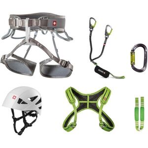 OCÚN VIA FERRATA TWIST + CHEST SHARD SET Ferráta szett, szürke, méret kép