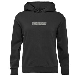 Napapijri K B-NEW BOX LOGO H Fiú pulóver, fekete, méret 10Y kép