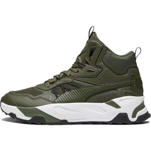 Puma TRINITY MID HYBRID Férfi szabadidőcipő, khaki, méret 40 kép