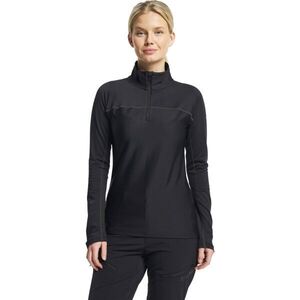 TENSON TXLITE BASE HALF ZIP Női vékony funkcionális pulóver, fekete, méret kép
