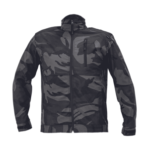 CERVA CRAMBE Férfi softshell kabát, sötétszürke, méret XXXL kép