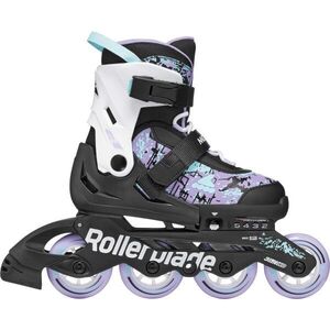Rollerblade MICROBLADE SL Gyerek görkorcsolya, fekete, méret kép