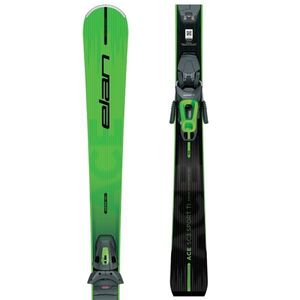 Elan ACE SC3 SPORT TI SX + EL 10 GW Lesikló síléc, zöld, méret kép