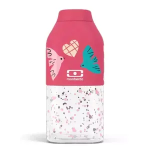 MONBENTO POSITIVE S 330 ML Gyerek kulacs, rózsaszín, méret kép