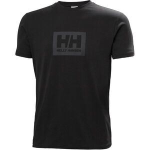 Helly Hansen HH BOX T 2.0 Férfi pamut póló, fekete, méret kép