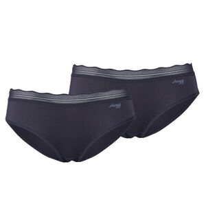 SLOGGI GO BLUSH HIPSTER 2P Női bugyi, fekete, méret kép