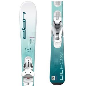 Elan LIL FOX JR SHIFT + EL 7.5 GW Gyerek lesikló síléc, türkiz, méret kép