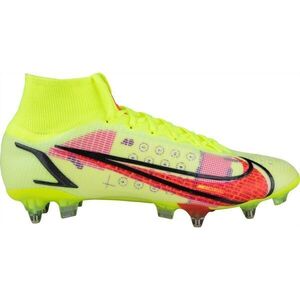 Nike MERCURIAL SUPERFLY 8 ELITE SG-PRO ANTI-CLOG TRACT Férfi stoplis cipő, sárga, méret 47 kép