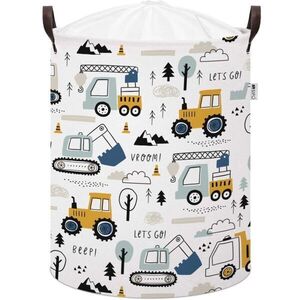 Sipo TOY BOX 43L Játéktároló kosár, fehér, méret kép