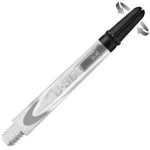 Dart szár Harrows Carbon 360 elforgós, átlátszó 42mm kép