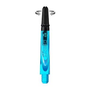 Dart szár Harrows Carbon 360 elforgós, aqua, 42mm kép