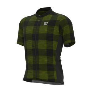 ALÉ Rövid ujjú kerékpáros mez - OFF ROAD - GRAVEL SCOTTISH - zöld kép