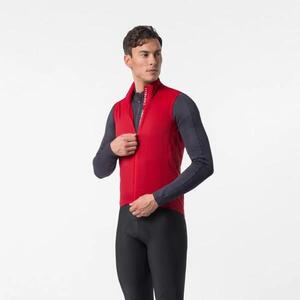 CASTELLI Kerékpáros mellény - TRANSITION AIR - piros kép