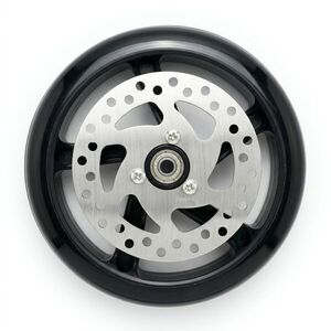 Pótkerék féktárcsával Discola rollerhez 200x30mm (2025/10 előtti modellekhez), hatékony fékezés, strapabíró anyag, hosszú élettartam kép