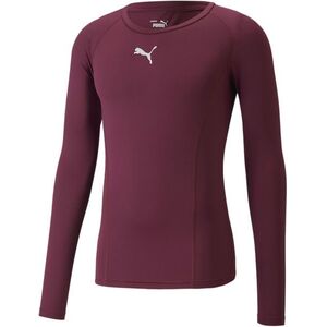 LIGA Baselayer Tee LS Grape Wine kép