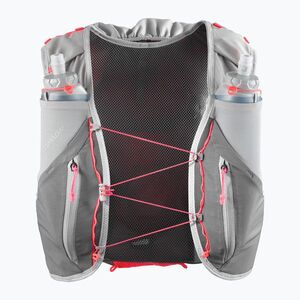 Salomon futó mellény ADV SKIN 12 Set castelrock/alloy/neon flame (ADV SKIN 12 Set LC2464700) kép