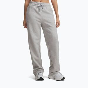 Női nadrág Under Armour Rival Fleece Straight Mod gray light heather/white (Rival Fleece Straight) kép