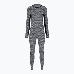 Női thermo fehérnemű szett Woolcano SET1109 Granatowy (SET1109 WLC-B6AP118-NAV) kép
