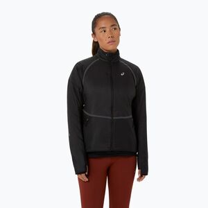 Női futókabát ASICS Road Winter Run Jacket performance black (Road Winter Run 2012D480-001) kép