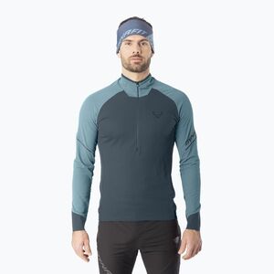Férfi futópulóver Dynafit Alpine LS 1/2 Zip Tee smoke blue/0720/3162 (Alpine 1/2 Zip Tee 08-0000072010) kép