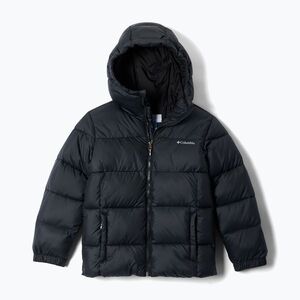 Gyerek bélelt kabát Columbia Puffect Hooded Black (Puffect Hooded 2096272011) kép