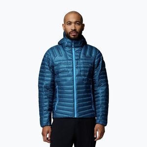 Férfi pehelykabát Columbia Endevour Mountain Down Hooded phoenix blue (Endevour Mountain Down Hooded 2174721442) kép