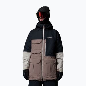 Férfi snowboarddzseki Columbia Coreshot iron/black/flint grey (Coreshot 2133981254) kép