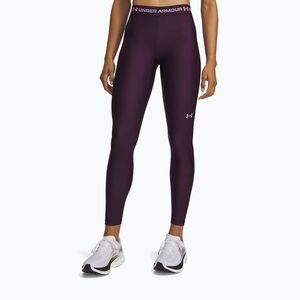 Női edzőleggingsek Under Armour HeatGear Leggings purple echo/mauve pink (HeatGear 6010002-526) kép