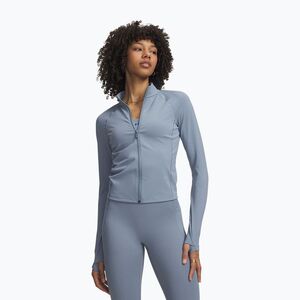Női edzőpulóver Under Armour Vanish Elite blue wind/metallic silver (Vanish Elite Full Zip 6013858-448) kép