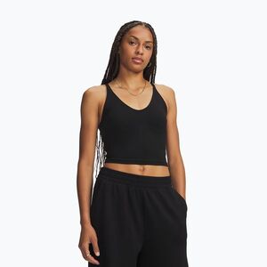 Női edző póló Under Armour Meridian Support Tank ultimate black/ultimate black (Meridian Support 6013766-008) kép