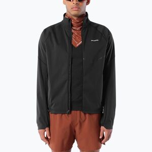 Férfi futókabát Salomon Sense Softshell Jacket deep black (Sense Softshell LC2946000) kép