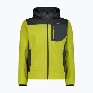 Férfi softshell dzseki CMP 3A01787N Zip Hood cardamom/black pine (Zip Hood 3A01787N/03EZ) kép
