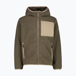Férfi bélelt kabát CMP 36K2247 Fix Hood Parka teak mel (Fix Hood Parka 36P3087/P727) kép