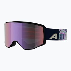 Síszemüveg Alpina Venet M Q-Lite white/lilac matt (Venet M Q-Lite S2 A7335812) kép