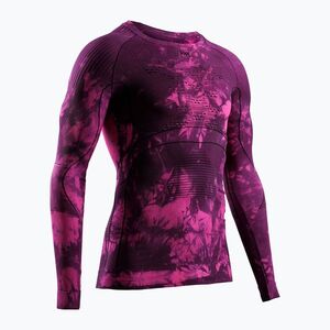 Termoaktiv pulóver X-Bionic Energy Accumulator Wild LS tiedye x black/fluo pink (Energy Accumulator Wild LS EAS106W25U) kép