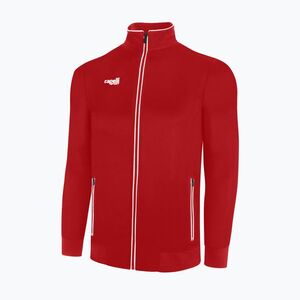 Capelli Basics Youth Training piros/fehér gyermek futball melegítő pulóver (Basics Youth Training AGA-6673) kép
