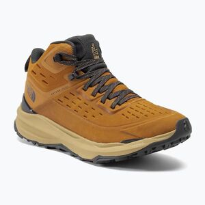 Férfi túrabakancs The North Face Vectiv Exploris 2 Mid Futurelight Lthr citrinsárga/khaki stone (Vectiv Exploris 2 Mid Futurelight Lthr NF0A7W4XOI11) kép