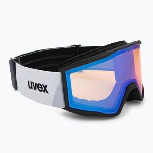 Síszemüveg UVEX Blast FM black matt/mirror blue (Blast FM 55/0/182/2330) kép