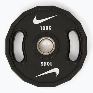 Bumperes súlytárcsa Nike Strength Pro Urethane Plates 10 kg black/white (Pro Urethane Plates PUSK-1010) kép
