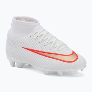Gyermek focicipők Nike Jr. Mercurial Superfly 11 Club white/bright crimson/blur (Mercurial Superfly 11 Club Jr MG IO1552-100) kép