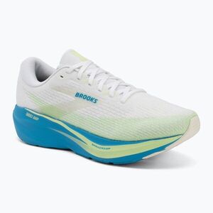 Férfi futócipők Brooks Ghost Amp white/blue/paradise green (Ghost Amp 1104971D189.090) kép