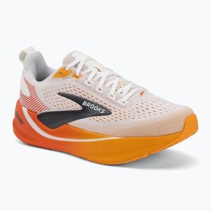 Férfi futócipők Brooks Ghost Max 4 white/orange/red (Ghost Max 4 1104961D162.085) kép
