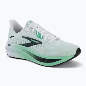 Férfi futócipők Brooks Ghost 18 white/spring bud/spruce (Ghost 18 1104931D183.085) kép
